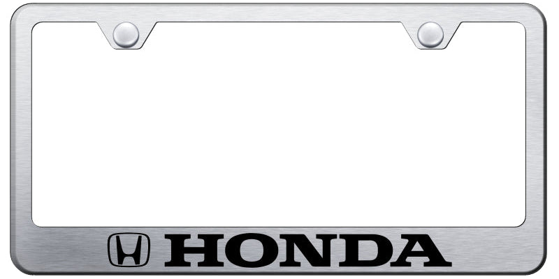 Honda Standard License Plate Frame - Official Licensed