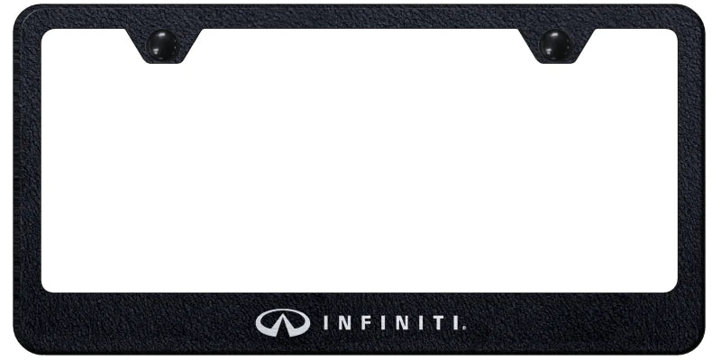 Infiniti Standard License Plate Frame - Laser Etched - Official Licensed