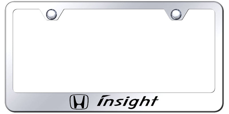 Honda Insight Standard License Plate Frame - Official Licensed