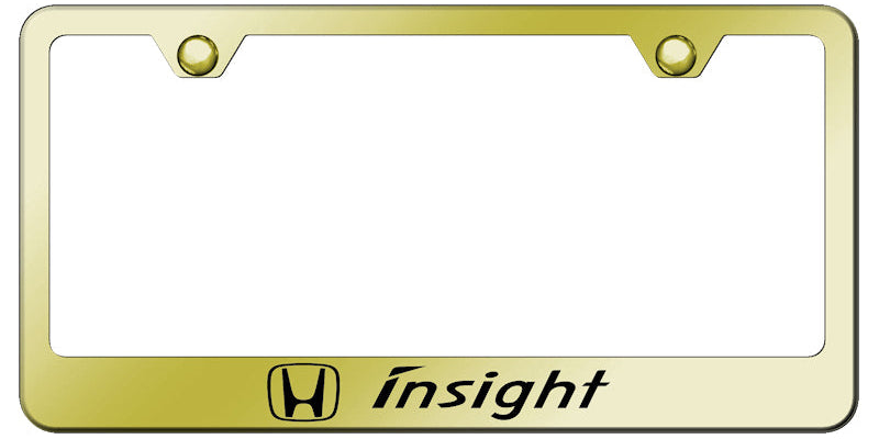 Honda Insight Standard License Plate Frame - Official Licensed