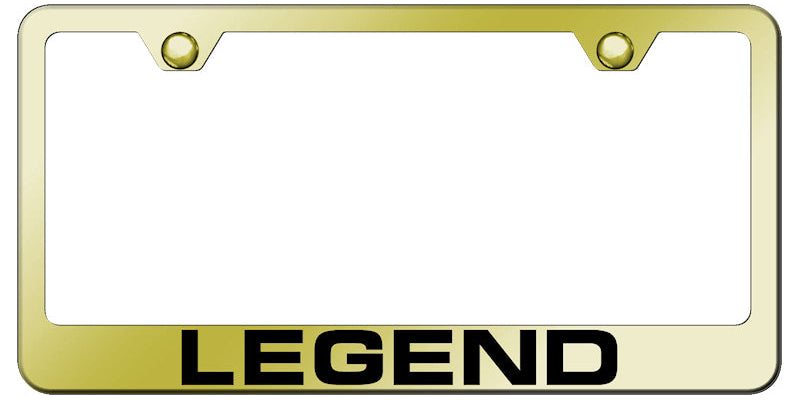 Acura Legend Standard License Plate Frame - Laser Etched - Official Licensed
