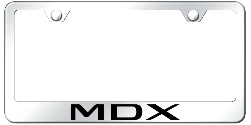 Acura MDX Standard License Plate Frame - Laser Etched - Official Licensed