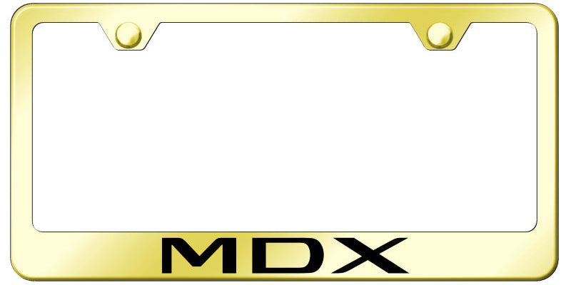 Acura MDX Standard License Plate Frame - Laser Etched - Official Licensed