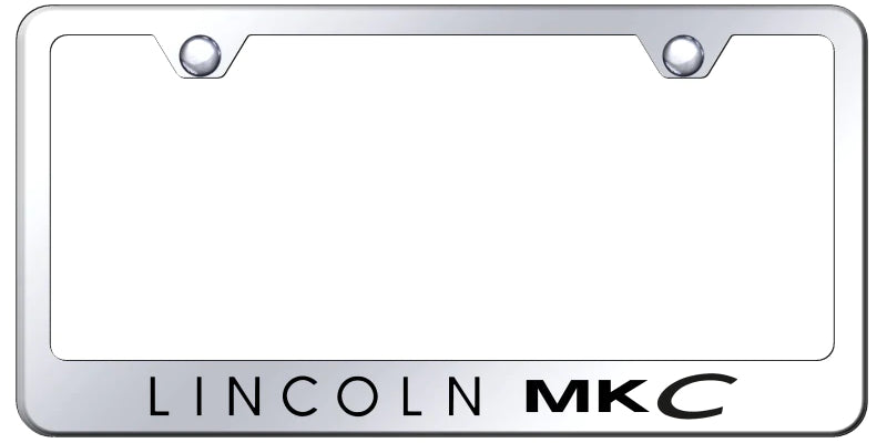 Lincoln MKC Standard License Plate Frame - Laser Etched - Official Licensed