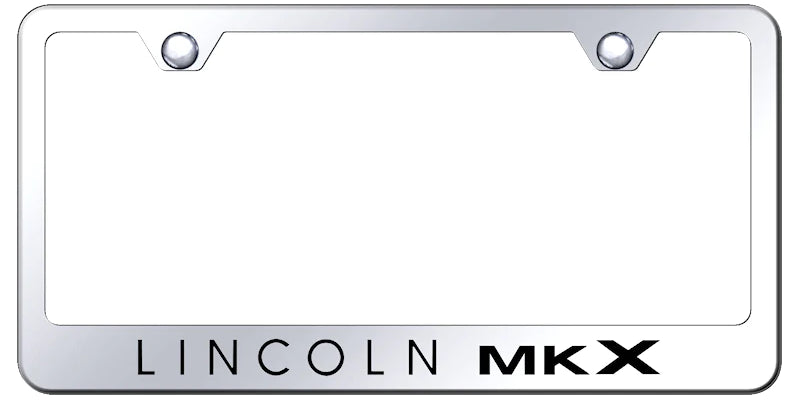 Lincoln MKX Standard License Plate Frame - Laser Etched - Official Licensed