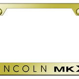 Lincoln MKX Standard License Plate Frame - Laser Etched - Official Licensed