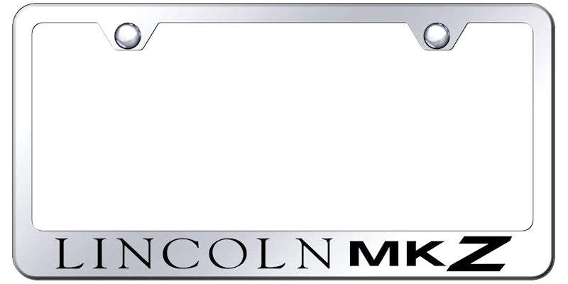 Lincoln MKZ Standard License Plate Frame - Laser Etched - Official Licensed