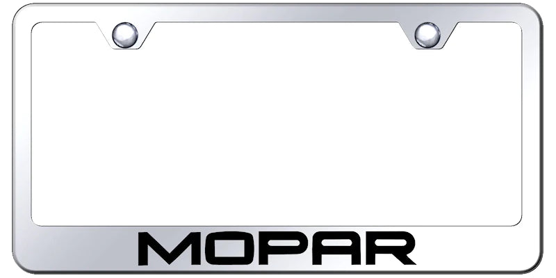 Mopar Standard License Plate Frame - Official Licensed
