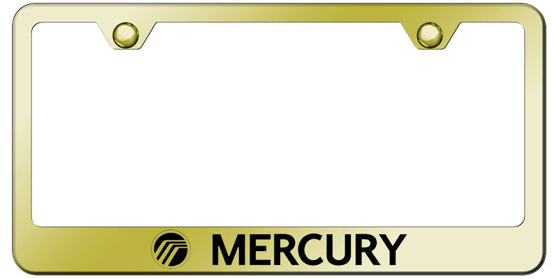 Mercury Standard License Plate Frame - Laser Etched - Official Licensed