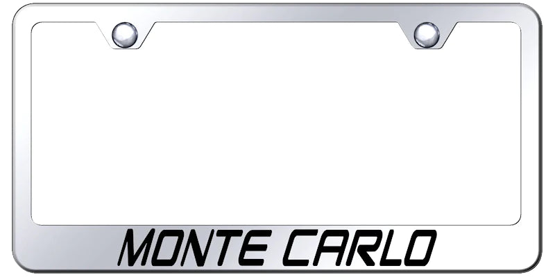 Chevrolet Monte Carlo Standard License Plate Frame - Official Licensed