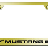 Ford Mustang 5.0 Standard License Plate Frame - Laser Etched - Official Licensed