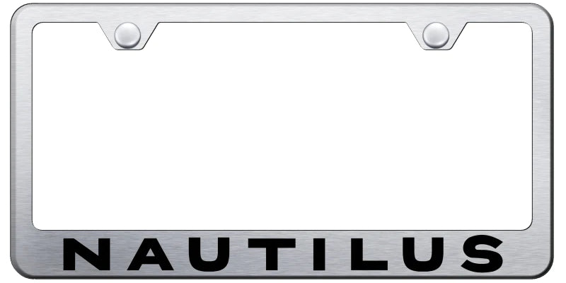 Lincoln Nautilus Standard License Plate Frame - Laser Etched - Official Licensed