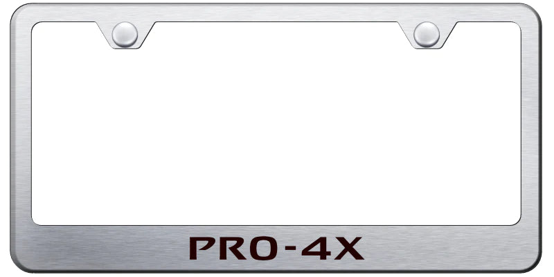 Nissan Pro-4X Standard License Plate Frame - Official Licensed