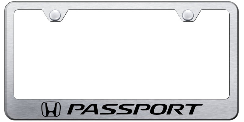 Honda Passport Standard License Plate Frame - Official Licensed