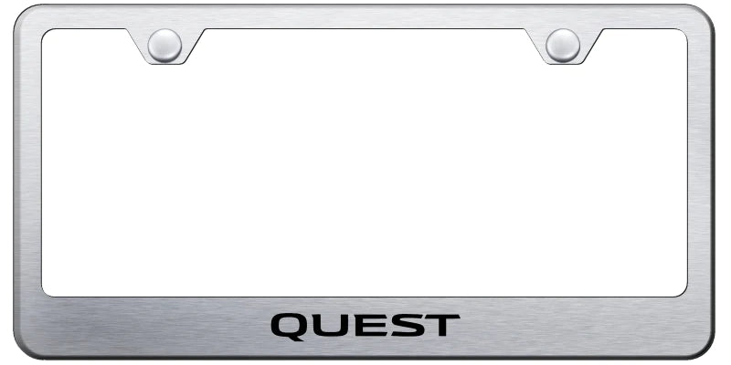 Nissan Quest Standard License Plate Frame - Official Licensed