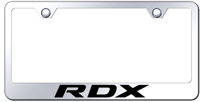 Acura RDX Standard License Plate Frame - Laser Etched - Official Licensed