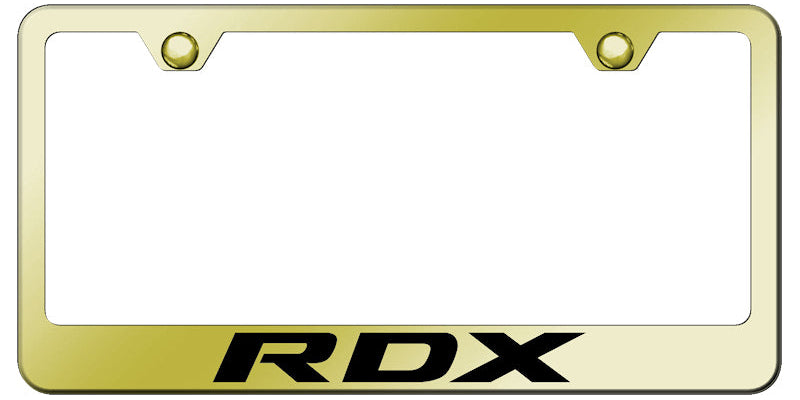 Acura RDX Standard License Plate Frame - Laser Etched - Official Licensed