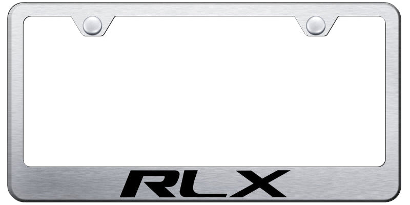 Acura RLX Standard License Plate Frame - Laser Etched - Official Licensed