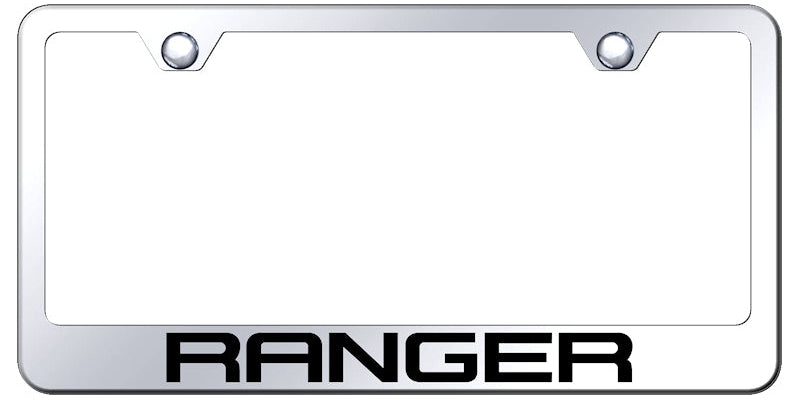 Ford Ranger Standard License Plate Frame - Laser Etched - Official Licensed