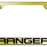 Ford Ranger Standard License Plate Frame - Laser Etched - Official Licensed
