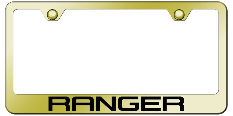 Ford Ranger Standard License Plate Frame - Laser Etched - Official Licensed