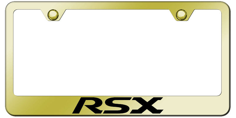 Acura RSX Standard License Plate Frame - Laser Etched  - Official Licensed