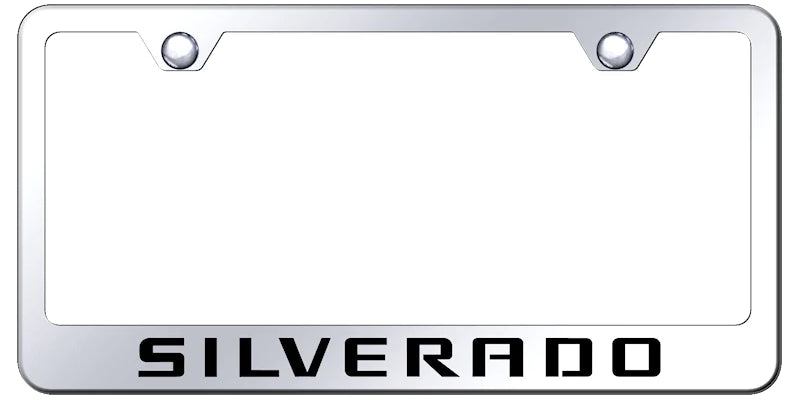 Chevrolet Silverado Standard License Plate Frame - Official Licensed