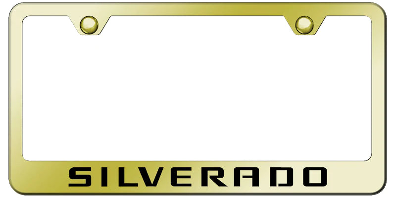 Chevrolet Silverado Standard License Plate Frame - Official Licensed