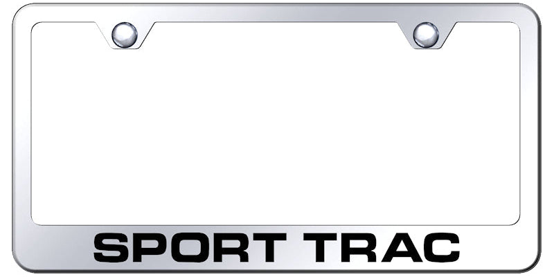 Ford Sport Trac Standard License Plate Frame - Laser Etched - Official Licensed