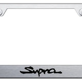 Toyota Supra Standard License Plate Frame - Laser Etched - Official Licensed