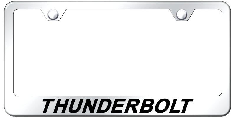 Ford Thunderbolt Standard License Plate Frame - Laser Etched - Official Licensed