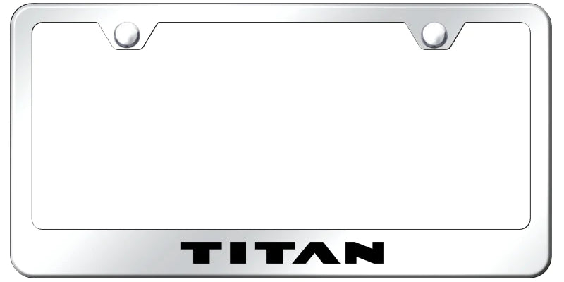Nissan Titan Standard License Plate Frame - Official Licensed