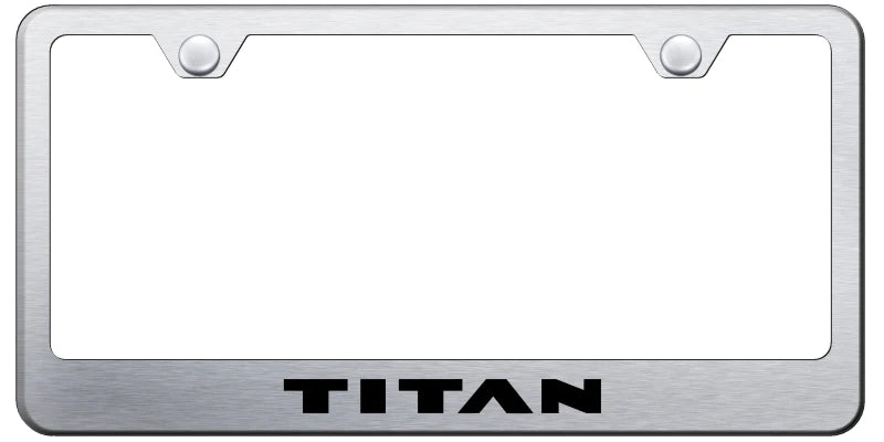 Nissan Titan Standard License Plate Frame - Official Licensed