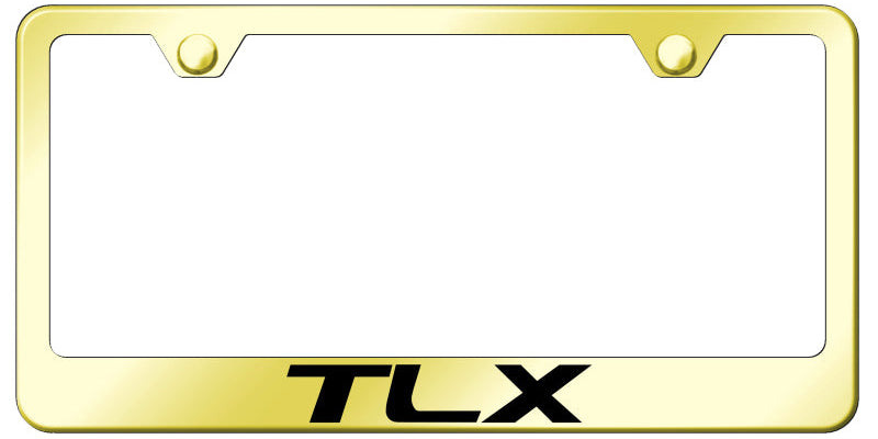Acura TLX Standard License Plate Frame - Laser Etched - Official Licensed