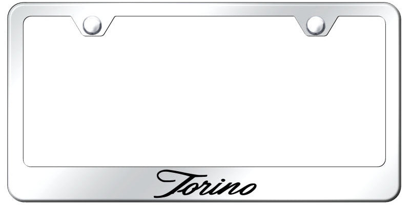 Ford Torino Script Standard License Plate Frame - Laser Etched - Official Licensed