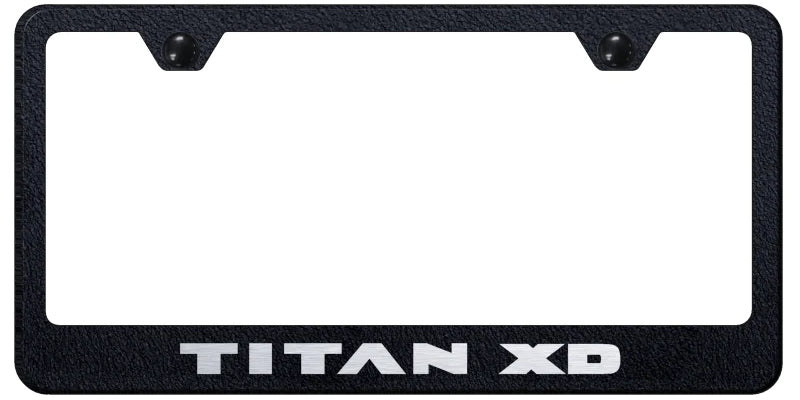 Nissan Titan XD Standard License Plate Frame - Official Licensed