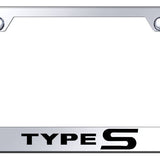Acura Type-S Standard License Plate Frame - Laser Etched - Official Licensed