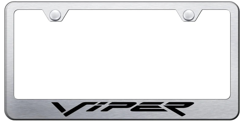 Dodge Viper (Fangs) Standard License Plate Frame - Official Licensed