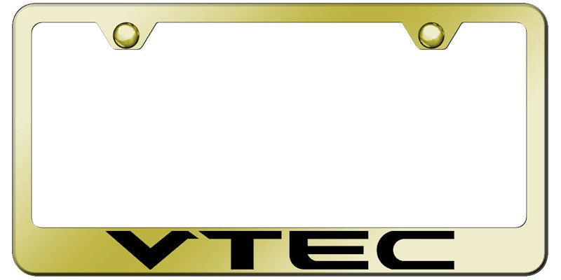 Honda VTEC Standard License Plate Frame - Official Licensed