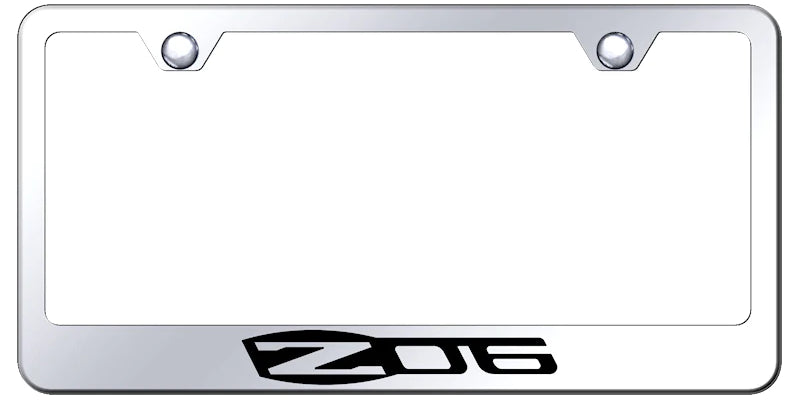 Chevrolet Corvette Z06 Standard License Plate Frame - Official Licensed