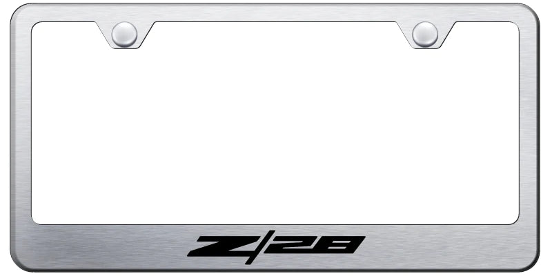 Chevrolet Z28 Standard License Plate Frame - Official Licensed