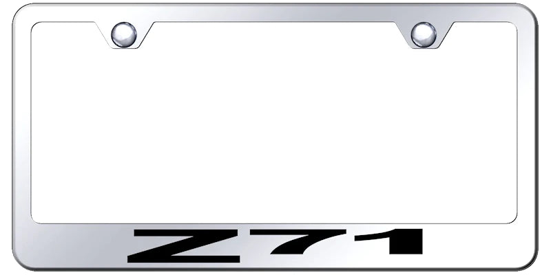 Chevrolet Z71 Standard License Plate Frame - Official Licensed