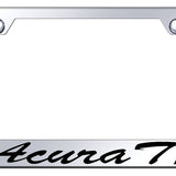 Acura TL Script Standard License Plate Frame - Etched Mirrored - Official Licensed