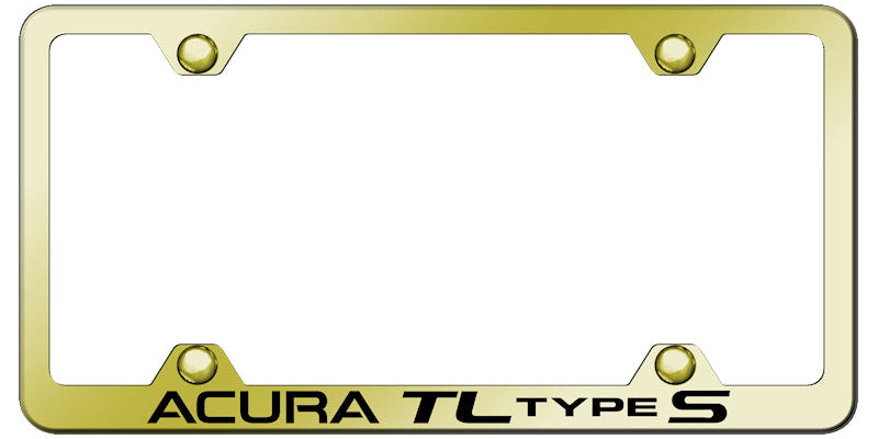 Acura TL Type S Steel Wide Body License Plate Frame - Laser Etched - Official Licensed