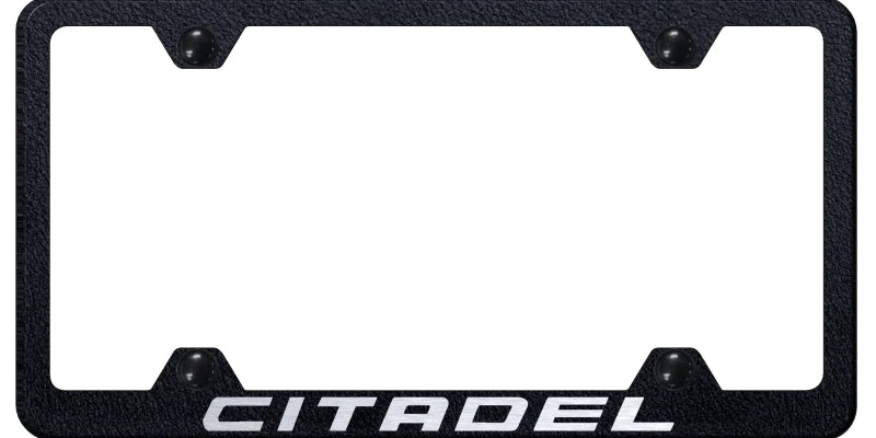 Dodge Citadel Steel Wide Body License Plate Frame - Official Licensed