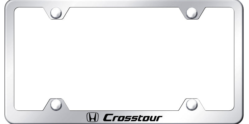 Honda Crosstour Steel Wide Body License Plate Frame - Official Licensed