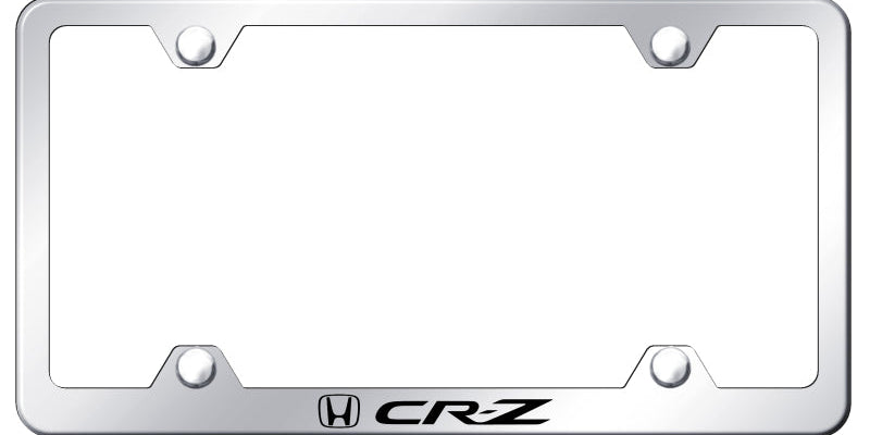 Honda CR-Z Steel Wide Body License Plate Frame - Official Licensed