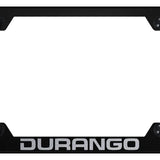 Dodge Durango Steel Wide Body License Plate Frame - Official Licensed