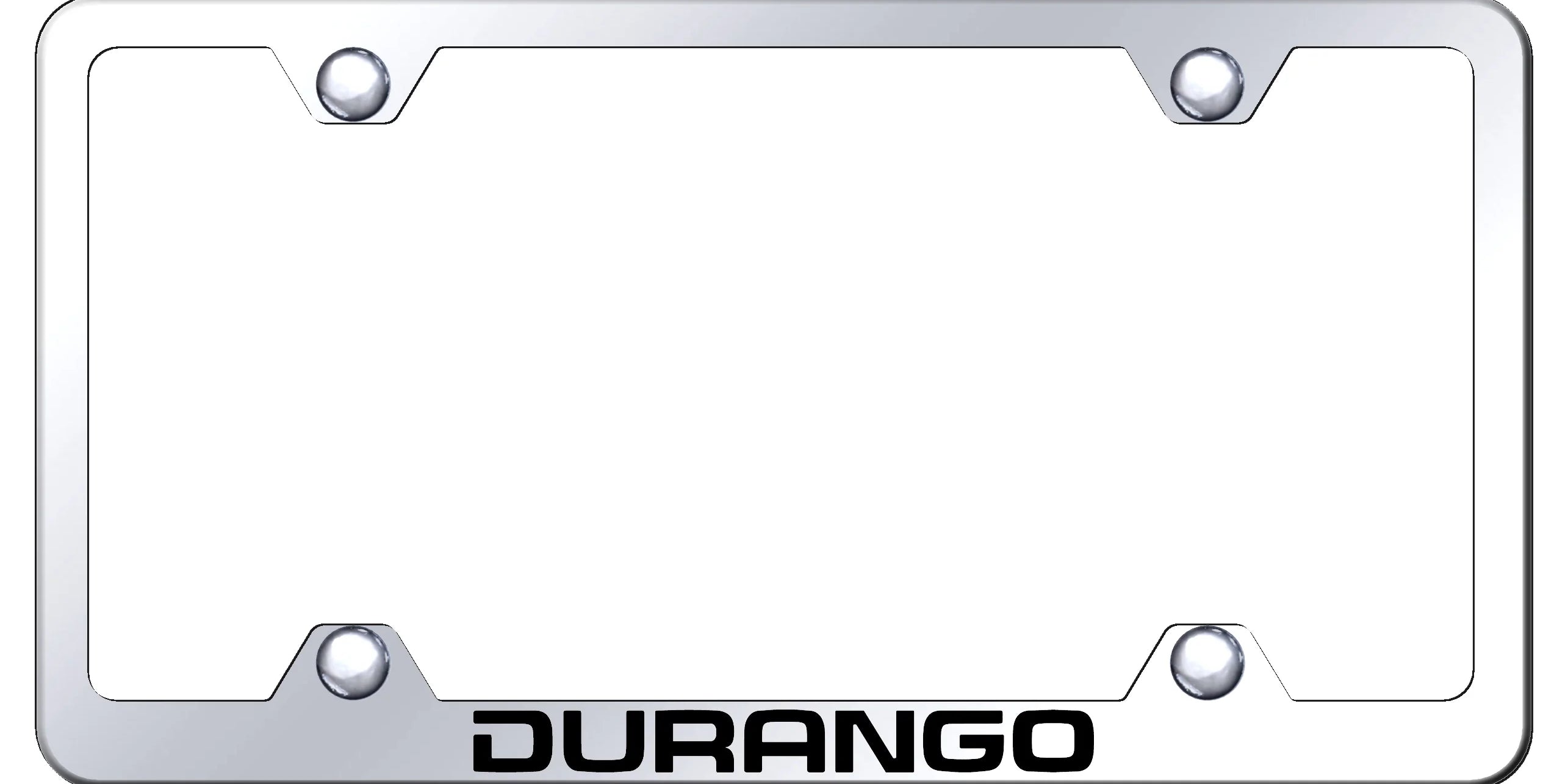 Dodge Durango Steel Wide Body License Plate Frame - Official Licensed