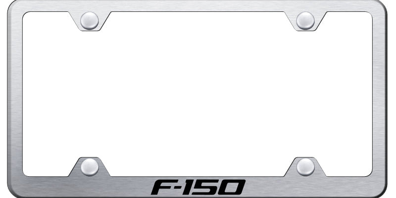 Ford F-150 Steel Wide Body License Plate Frame - Laser Etched - Official Licensed